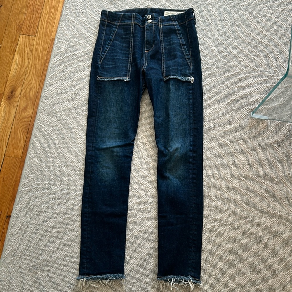 Rag and bone high rise skinny jeans